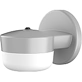 AFX BNTW0505 Benton LED Wall Sconce for Outdoor Use with 3 Selectable Color Temperatures - 5'' - Textured Grey