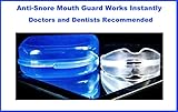 Sleep Aid Mouth Guard Natural Solution OTC Device - Anti Teeth Grinding Nightguard - Custom Mold - Best Dental Mouth Guard on the Market - Order Now RISK FREE