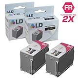 LD © Compatible Pitney Bowes 793-5 Set of 2 Fluorescent Red Ink Cartridges for Pitney Bowes Digital Mailing & Post Meters
