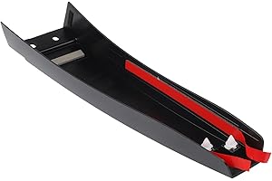 Front Left B Pillar Cover Trim for Jetta 2011-2018, Black ABS Replacement Part Compatible with 5C6853289041