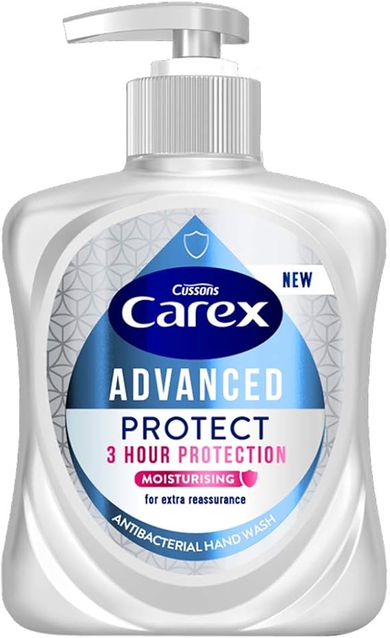 Carex Advanced Protect Moisturising Antibacterial Hand Wash, 6x250ml