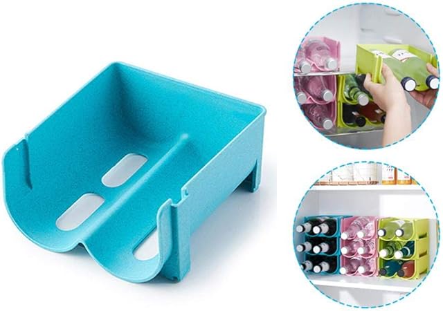 Hamkaw Universal Flaschenhalter für Kühlschrank, Flaschenträger