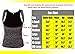 QEESMEI Women Neoprene Sauna Sweat Waist Trainer Vest Gym Workout Body Shaper Tank Top Shirt (Black, Large)