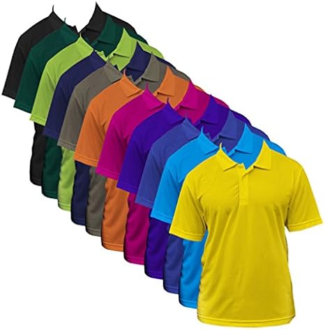 Amazon.com: Awdis JC040 Cool Polo Shirt - Pink - Medium: Clothing