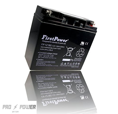 FirstPower 12V 18AH Nut & Bolt for 17Ah MK Battery ES17-12, ES 1