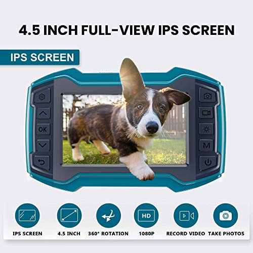 Borescope Inspection Camera, LONOVE Industrial Endoscope Camera 1080P 4