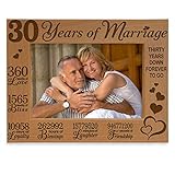 KATE POSH 30 Years of Marriage Engraved Natural