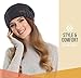 Brook + Bay Slouchy Beanie - Women's Winter Hats, Beanie Slouch Hats for Cold Weather, Oversized Beanie Knitted Hats for Women & Men Dark Gray