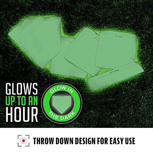 Franklin Sports Kickball + Baseball Base Set Baseball + Kickball