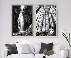 MCS Studio Gallery Frame, Gray Woodgrain, 24 x 36
