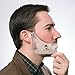 Dr. Beard - Beard shaping tool with inbuilt comb - transparent beard shaper template - works with a beard trimmer, clipper, or razor to style facial hair and beard
