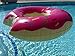 Arbitron Global 48 inch Inflatable Pink Donut Pool Float & Bonus Mini Pink Donut Drink Holder Pool Floatie- Summer's Hottest Accessory Pool Accessory Bundle - Fun for All Ages