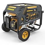Firman H05752 7125/5700 Watt 120/240V Recoil Start Gas or Propane Dual Fuel Portable Generator