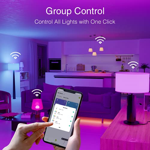 Smart Wifi Light Bulb Gosund LED WiFi RGB Color Changing Bulbs that