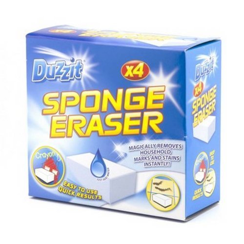 Duzzit Sponge Eraser - Stain and Mark Remover (Pack of 8)