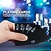 Plastic Playing Cards, PUMPUMLY 2 Decks Waterproof PVC Poker Card Classic Magic Poker Tricks Tool
