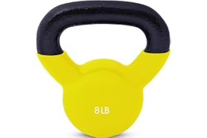 JFIT Kettlebell Weights Vinyl Coated Iron