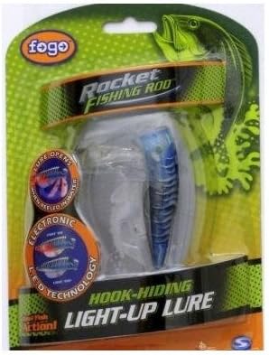 Hook Hiding Light Up Lure for the Rocket Fishing Rod