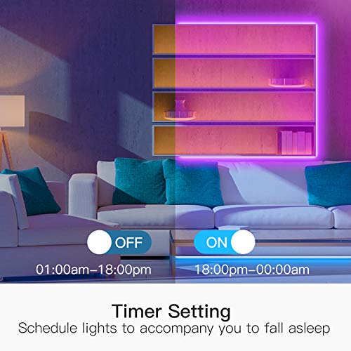 Smart Led Strip Lights 16 4ft Wifi Rope Light Works With Alexa And Google Home 16 Smart Led Strip Lights 16 4ft Wifi Rope Light Works With Alexa And Google Home 16