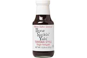 Bone Suckin Yaki Sauce – All-Natural Teriyaki-Style Marinade (375 ml / 13.25 fl.oz.)