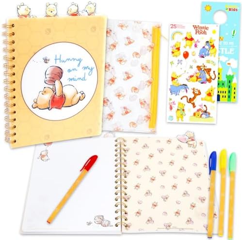 Winnie the Pooh Journal Set - Bundle with Winnie the Pooh Notebook