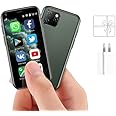 Super Mini Smartphone, XS11 Unlocked Phone Android Mobile 2.5'' Ultra Thin Card Cellphone (Green 2GB+16GB)