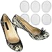 ViveSole Metatarsal Pads for Women - Ball of Foot Cushions - Shoe Blister Gel Pads - High Heel Cushion Shoe Inserts - Heel Pads for Mortons Neuroma Callus Foot Pain - Invisible Fit Forefoot Pads (6)