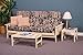 World of Futons Queen Size Savannah Futon Sofa Bed - Frame Only