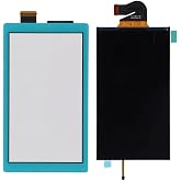 Replacement LCD Screen Display and Digitizer for Lite, for Lite Gamepad Screen Replacement LCD Display Panel Repair Parts (Blue)