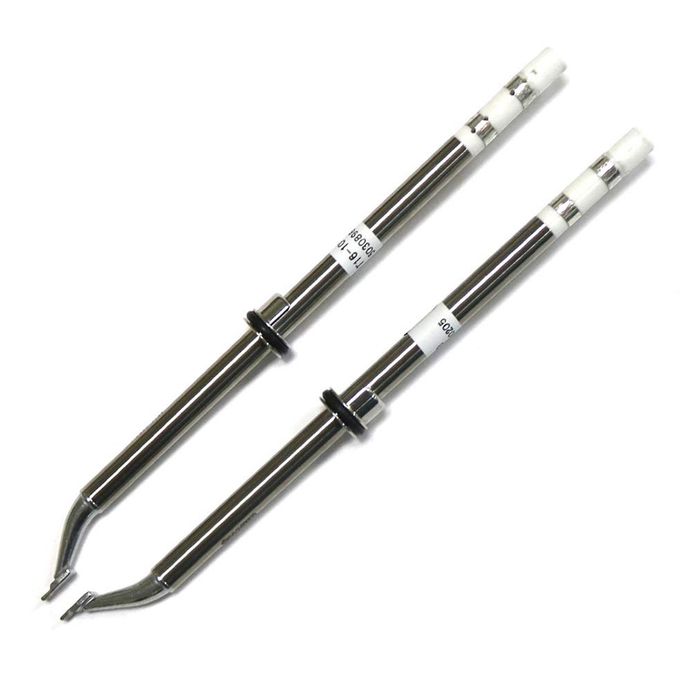 Hakko T16-1013 T16 Series Chip Soldering Tip 3.00mm for FM-2022 Parallel Remover, 2 per Pack