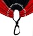YAKOUTFITTERS Camping Hammock - Ultralight Portable Nylon Parachute Hammocks for Backpacking, Travel, Camping, Beach, Aluminum Wiregate Carabiners Included