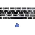 Ojguct Replacement Keyboard keycaps Full Set of Key Caps Keys Fit for MacBook Pro Retina 13.3/15.4" Model A1706/A1707/A1708 EMC 3071/3163/2978/3164/3072/3162 2016-2017 Year