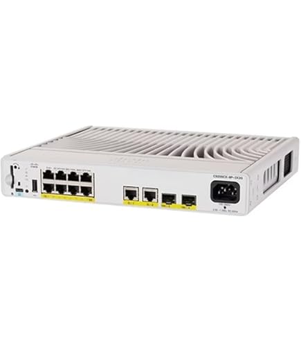 Amazon.com: Cisco C9200CX-8P-2X2G-E Catalyst 9200CX 8-Port PoE+