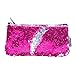 Fashion Angels Style.Lab Magic Mini Sequin Pouch-Neon Pink/Silver