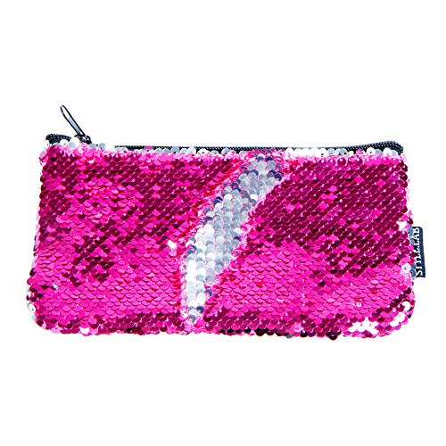 Style.labs magic mini sequin pouch, pink/silver (76583)