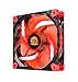 Thermaltake Luna Series LED Fans Cooling CL-F017-PL12RE-A Red