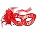 Tinksky Venetian Lace Mask with Flower