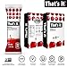 That's it. Apple+Cranberry 100% Natural Real Fruit Bar, Best High Fiber Vegan, Gluten Free Healthy Snack, Paleo for Children & Adults, No Preservatives Energy Food (12 Pack)