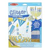 Melissa & Doug Mess-Free Glitter Menorah and Dreidel (Great Gift for Girls and Boys - Best for 5, 6, 7, 8, 9 Year Olds and Up)