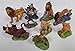 LION KING 9 Piece Christmas Ornament Set Featuring Simba, Nala, Scar, Timon, Zazu, Hyena's, Rafiki and Mufasa, Ornaments Average 2