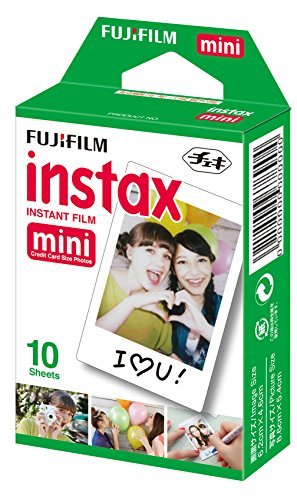 5 X Fujifilm Instax Mini Film Single Pack 10 sheets per Pack