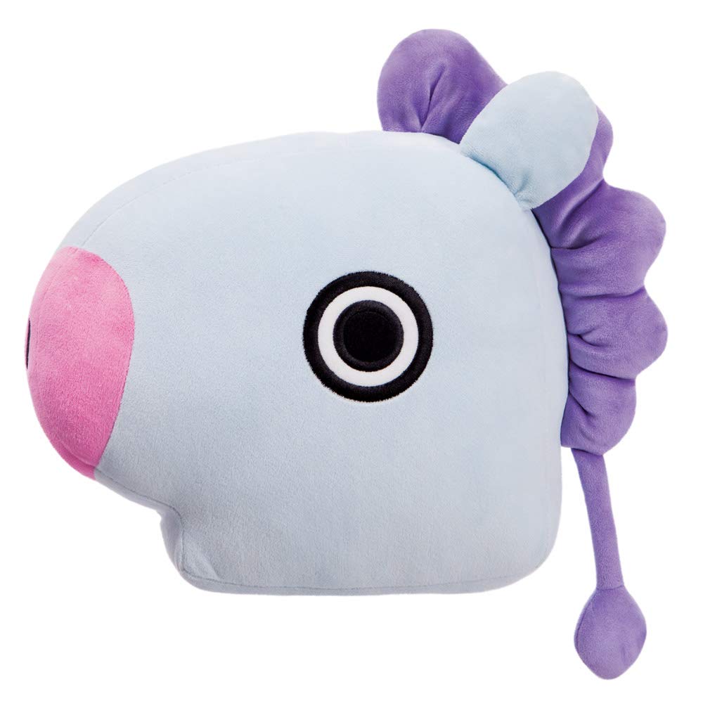 AURORA BT21 Official Merchandise, MANG Plush Cushion, 61346, Purple