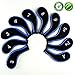 Aree Golf Club Covers,Neoprene Zippered Headcover for Golf Club Iron Head Covers Set Fit All Standard Clubs 10 PCS