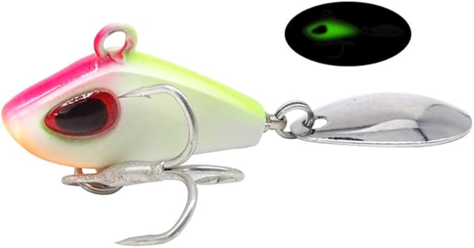 Amazon ルアー釣りタックル 現実的な人工水泳餌 回転スパンコール 3dフィッシュアイ リアルな肌 スズキ 黒魚 ニシン 草鯉 1pcs A 2 3cm 10g Chty ルアー材料