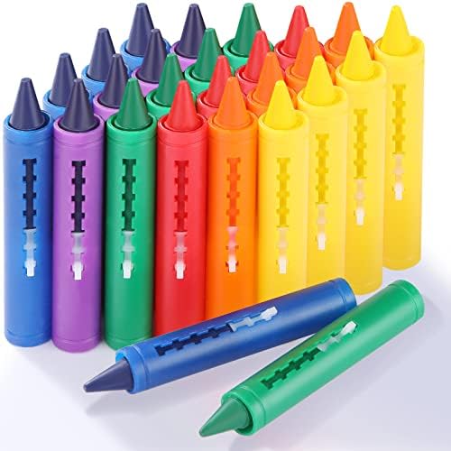 30 Pieces Bathtub Crayons Bath Crayons Washable Easy Clean Bathtime
