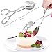 Salad Tongs, Justdolife 2 PCS 9.5