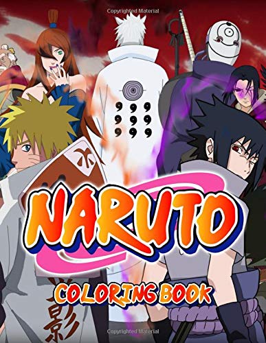 Download Amazon Com Naruto Coloring Book 50 Illustrations Great Coloring Pages Exclusive Book 9781675046111 Art Therapy Press Books