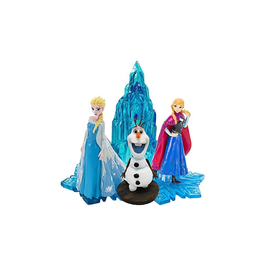 PennPlax Frozen Characters Ice Castle Aquarium Ornament Set Elite