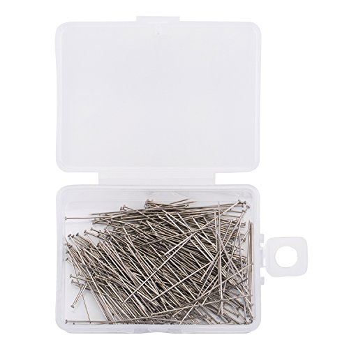 Sewing Pins And Dressmaker Pins,250PCS Stainless Steel Quilting Pins +250PCS Multi-color Glass Ball Head Straight Pins With A Tin Package And 1 PCS Pin Cushion. - Thumbnail 2