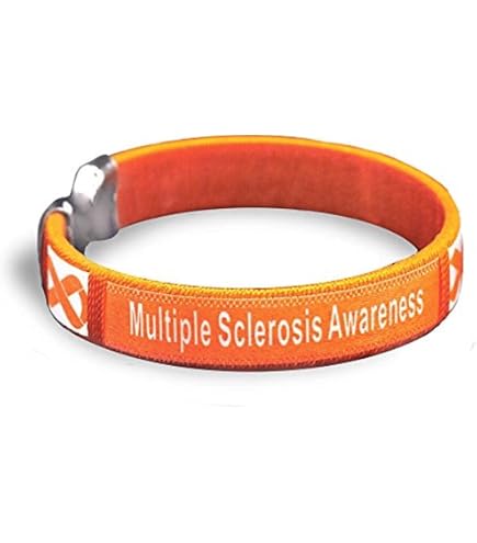 Multiple Sclerosis Awareness Ribbon Magnet – 4x8 – Car Bumper Or Fridge – Crazy Sticker Guy